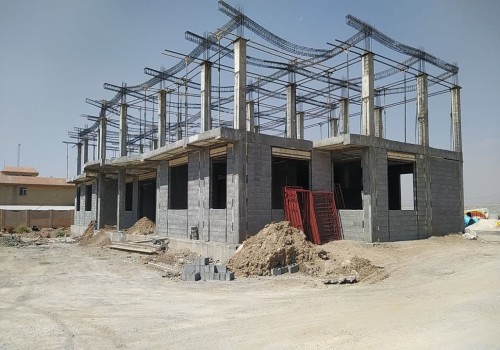 ادامه ساخت ساختمان اداری شهرداری صفاشهر